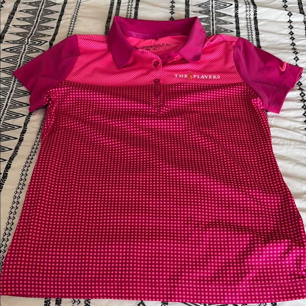 Nike Kids Pink Polo Shirt